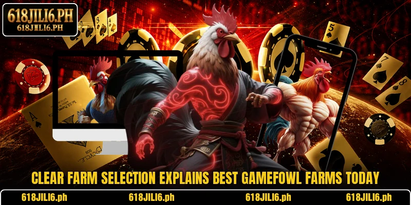 Clear farm selection explains best gamefowl farms today