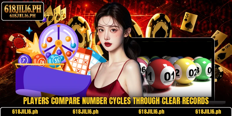 Players compare number cycles through clear records